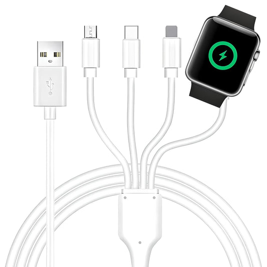 4-in-1 Fast Magnetic Charger Cable - TOP-UP Any Device!