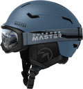 OutdoorMaster Ski Helmet Set with Goggles - Comfortable, Ventilated