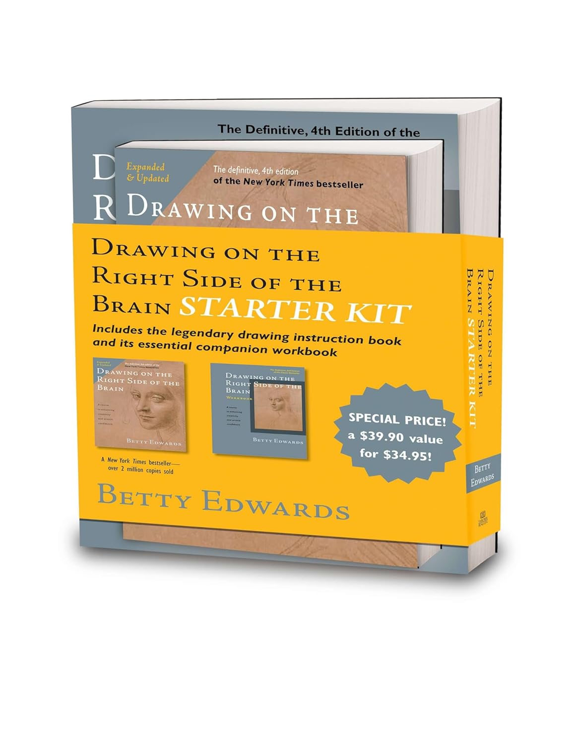 Drawing on the Right Side of the Brain Starter Kit by Betty Edwards