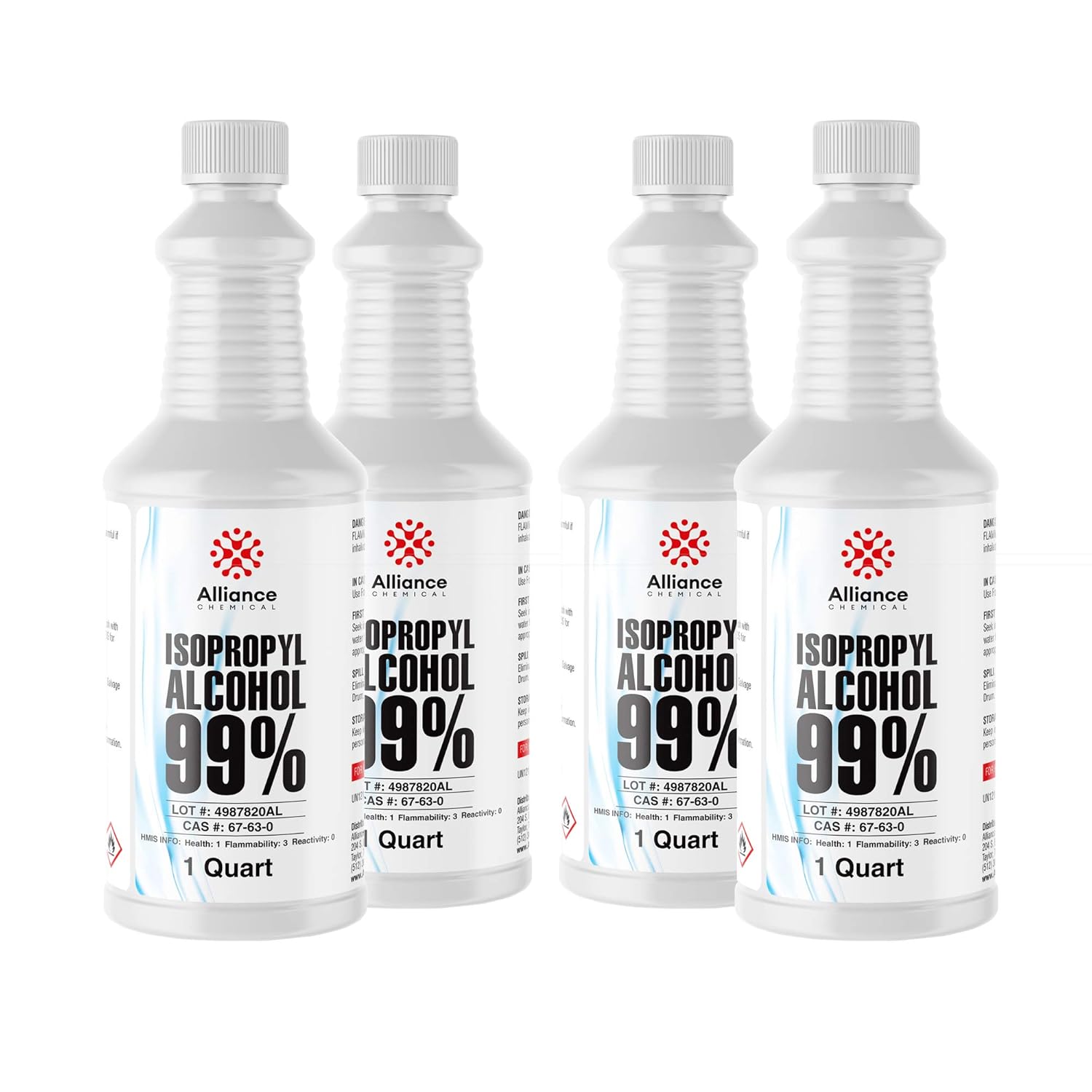 Isopropyl Alcohol 99% - High-Purity Cleaning Solution for Labs