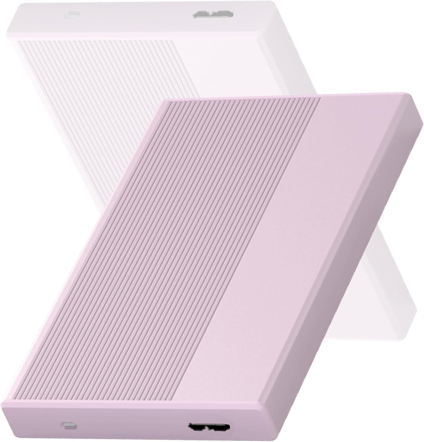 High-Speed 1TB Pink External HDD for Gaming & Storage