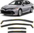 Shatterproof in-Channel Window Rain Guards for Toyota Camry