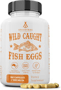 Ancestral Supplements Wild Caught Fish Eggs 2400mg - Omega-3 Whole