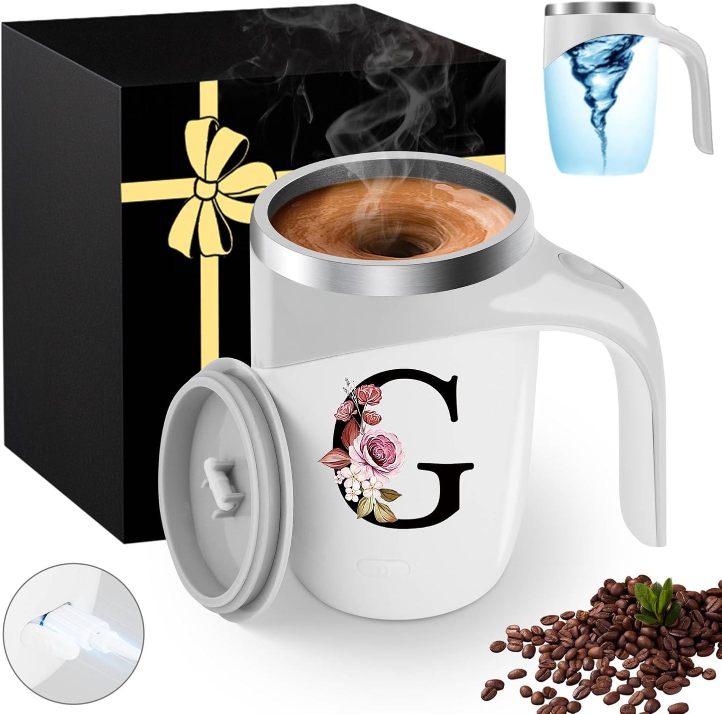 Personalized Magnetic Coffee Mug - Ultimate Gift for Her! 