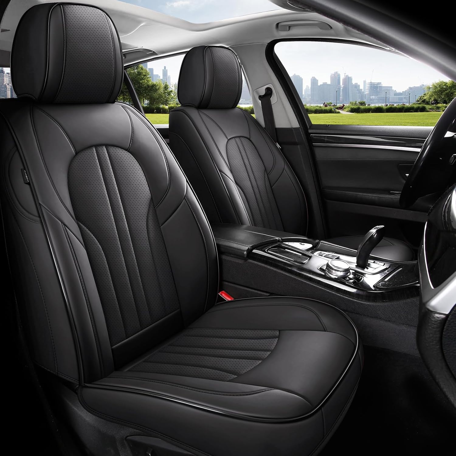 Front Car Seat Covers Waterproof Protectors for Most Cars