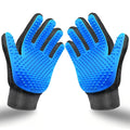 2-in-1 Pet Grooming Gloves - Shedding & Massage Mitt