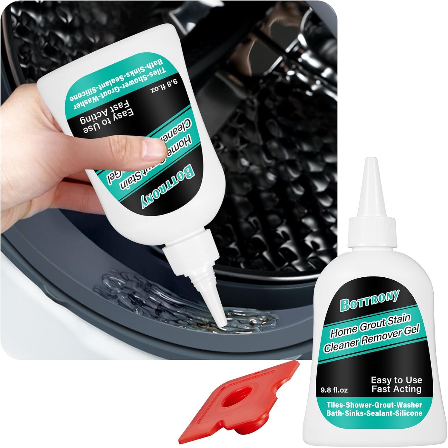 BOTTRONY Stain Remover Gel - 9.8 Fl Oz Multi-Surface Cleaner
