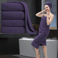 Jumbo Oversized Bath Sheet Set of 4 35x70 in - Super Soft Quick Dry