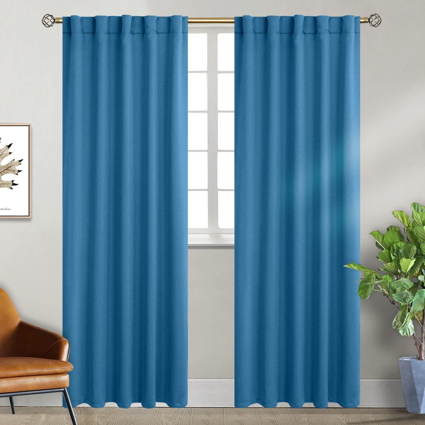 BGment Window Curtains for Bedroom - Thermal Insulated Room Darkening