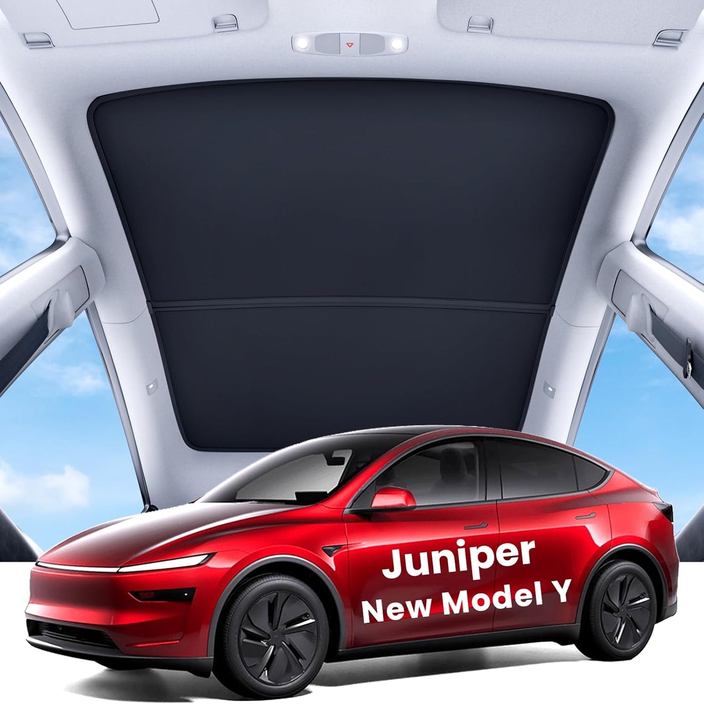 REEVAA Tesla Model Y Juniper Sunshade Roof for 2025-2026
