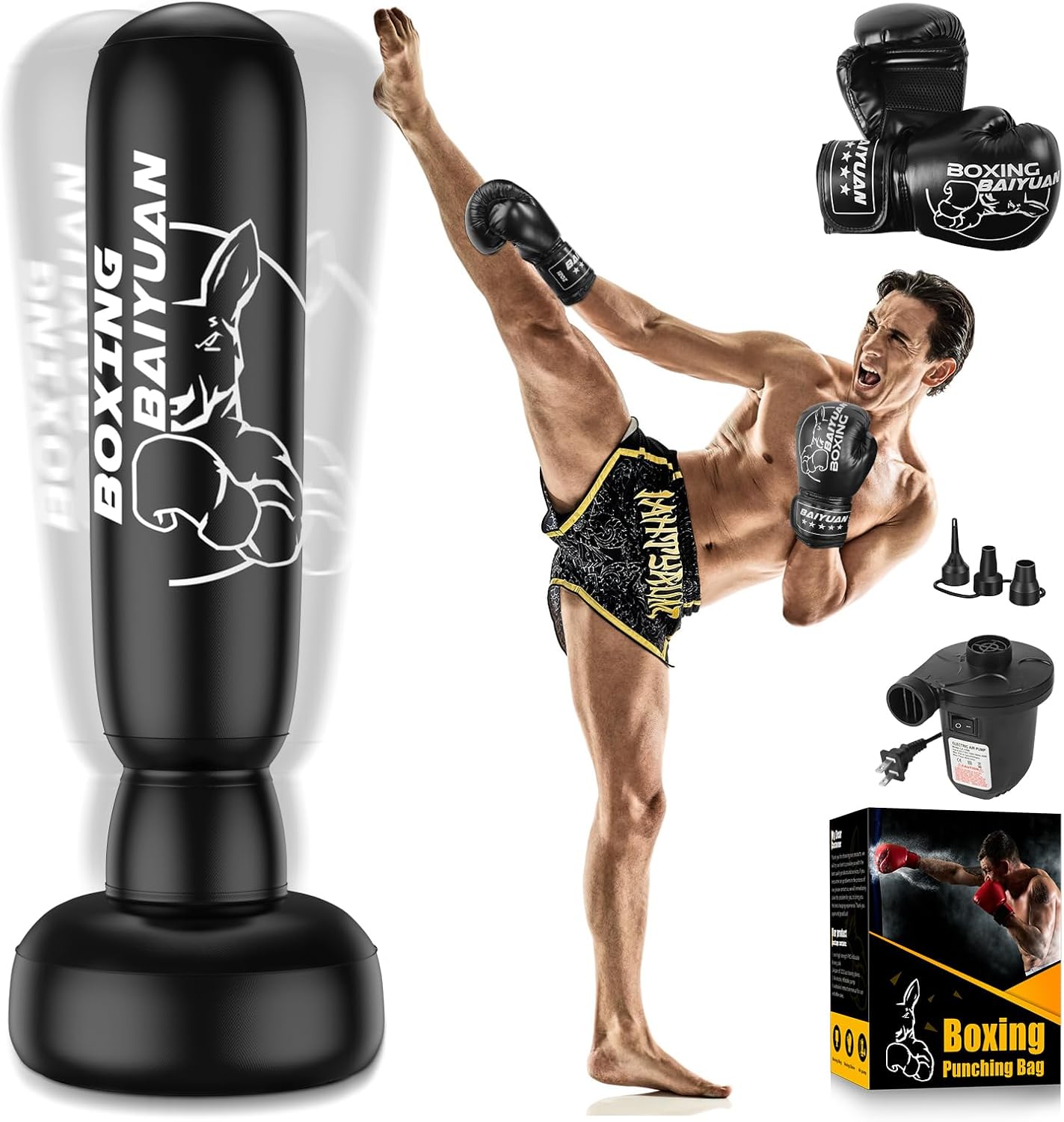 Ultimate Freestanding Boxing Set by BaiYuan
