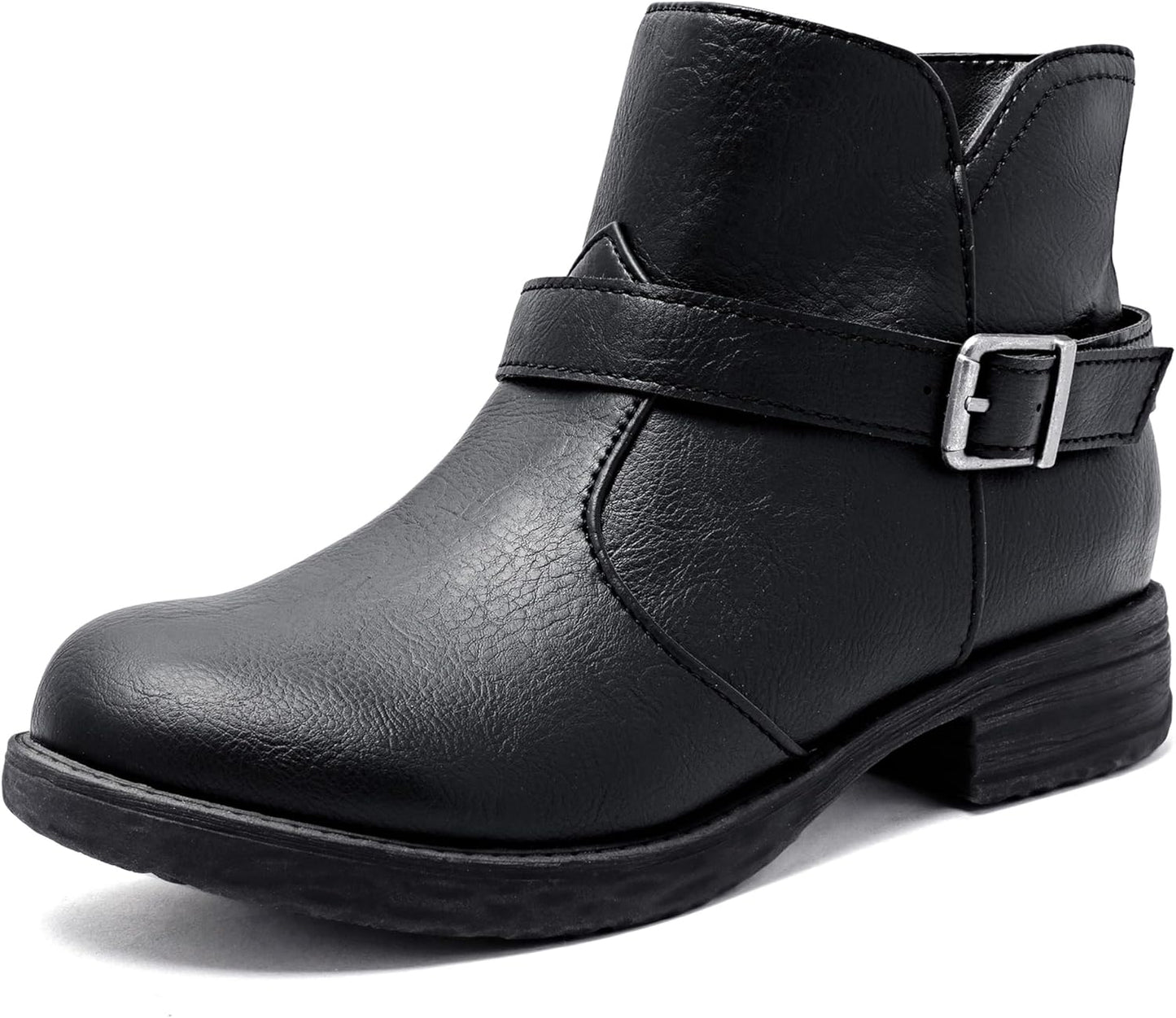 Ataiwee Women's Ankle Boots - Classic Side Zip Comfort Style