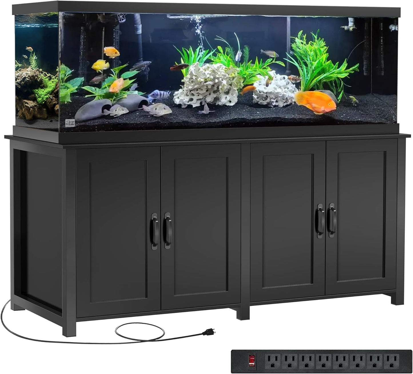 GDLF 100-150 Gallon Fish Tank Stand for Large Aquariums