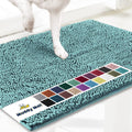 Seafoam Green Muddy Mat Original 48x60 in - Super Absorbent Door Mat