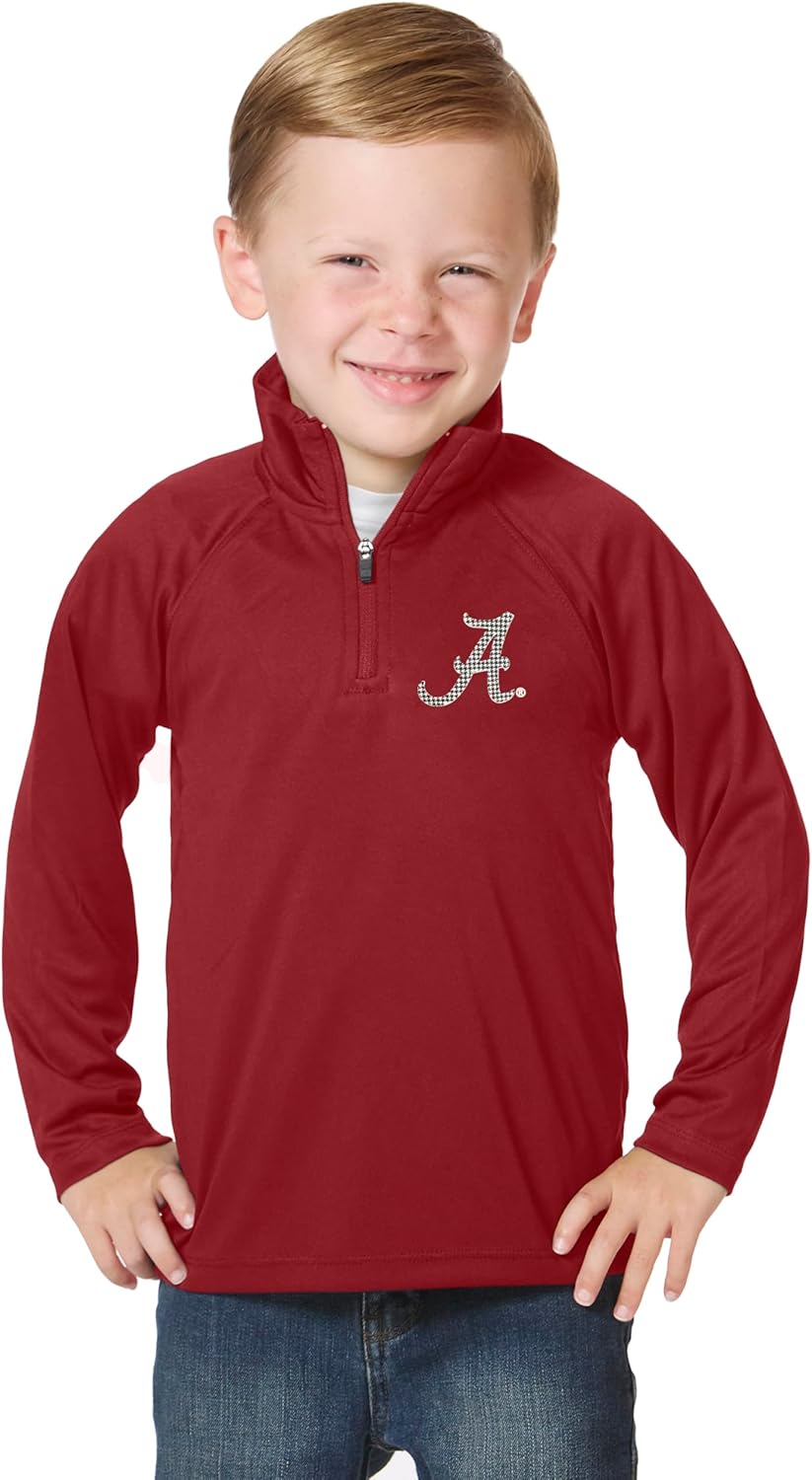 Little King NCAA Toddler Boys 1/4 Zip Pullover Wind Shirt