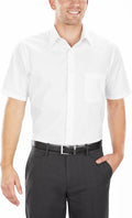 Van Heusen Men's Casual Short Sleeve Dress Shirt for Easy Fashion