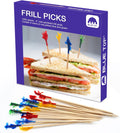 Decorative Frill Toothpicks Pack 1000 - Perfect for Parties!