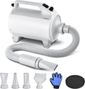 Entosun Dog Dryer Pet Hair Dryer 4.3hp/2800W - Fast Grooming