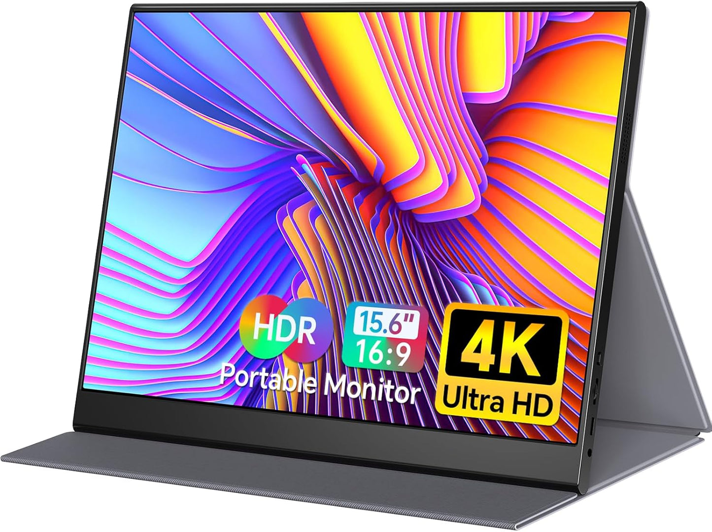 True 4K Portable Monitor - 15.6 UHD IPS Display