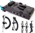 V-Mount Lock Battery Plate Power Supply Splitter Adapter - BMPCC Power
