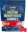 Creatine Monohydrate Gummies 5000 mg Strawberry - Convenient Daily
