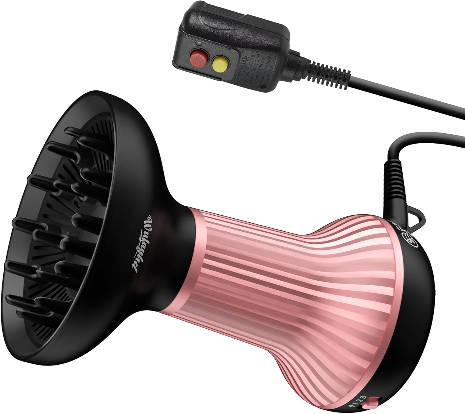 Diffuser Hair Dryer for Curly Hair with Ceramic Technology