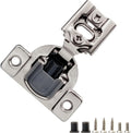 1/2 in Overlay 105 Degree Face Frame Soft Close Hinges - Quiet Fit