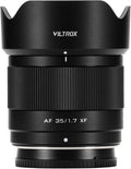 VILTROX 35mm f1.7 X-Mount Lens for Fujifilm - Bright, Fast AF