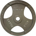 Gynenist Grip Weight Plates for Men and Women - Rubber Coated Set