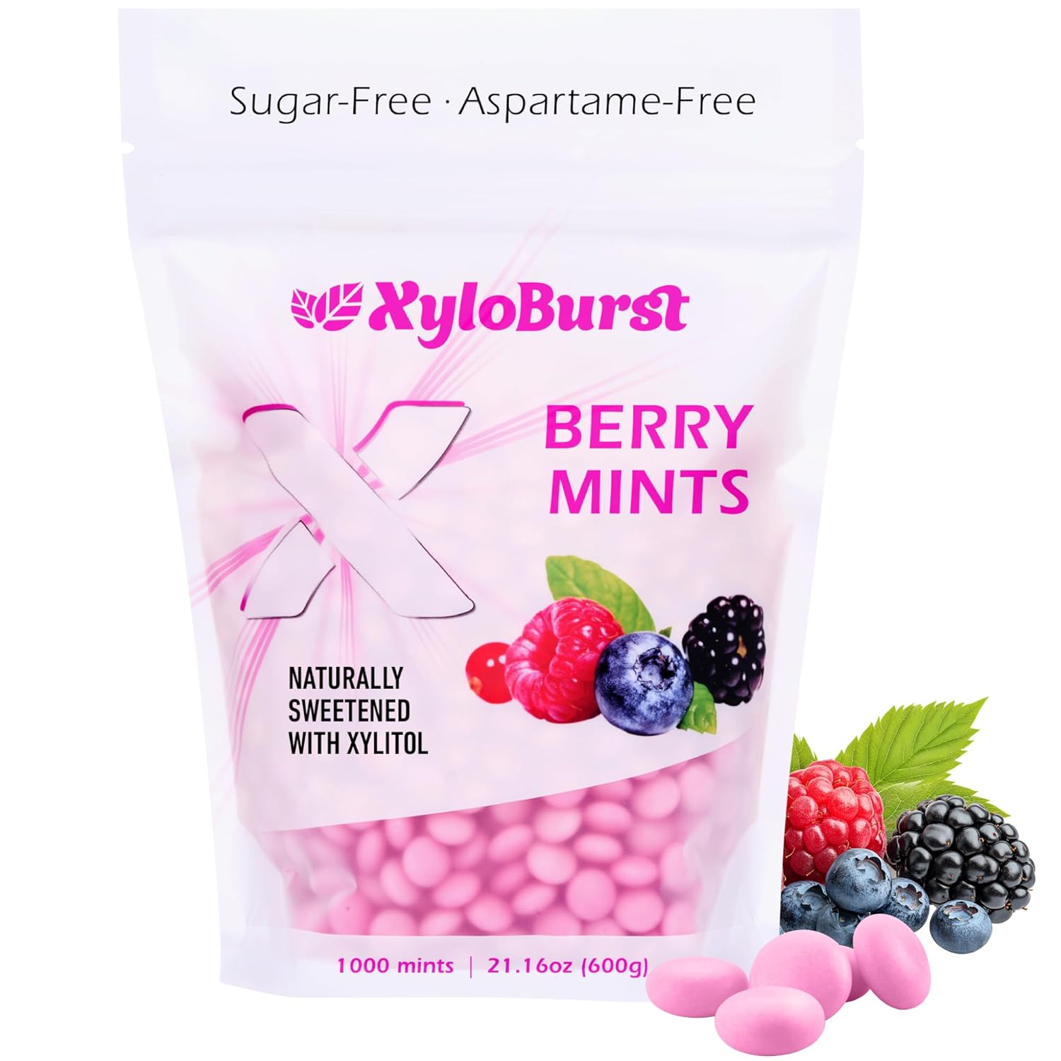Xyloburst Xylitol Mints for Fresh Breath and Oral Health