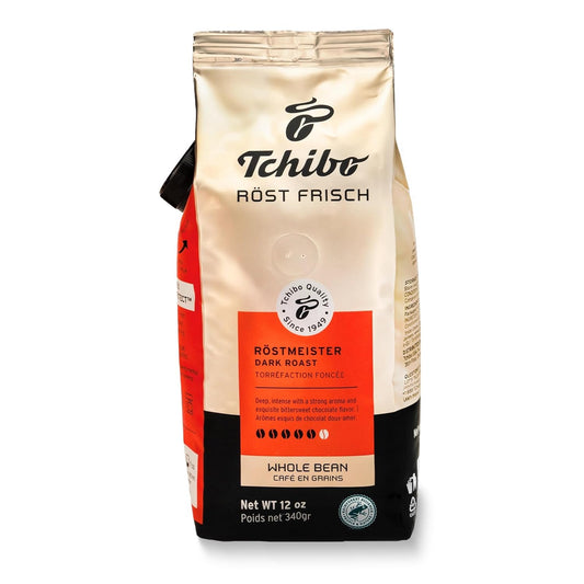 Tchibo Dark Roast Coffee - Intense Bittersweet Flavor