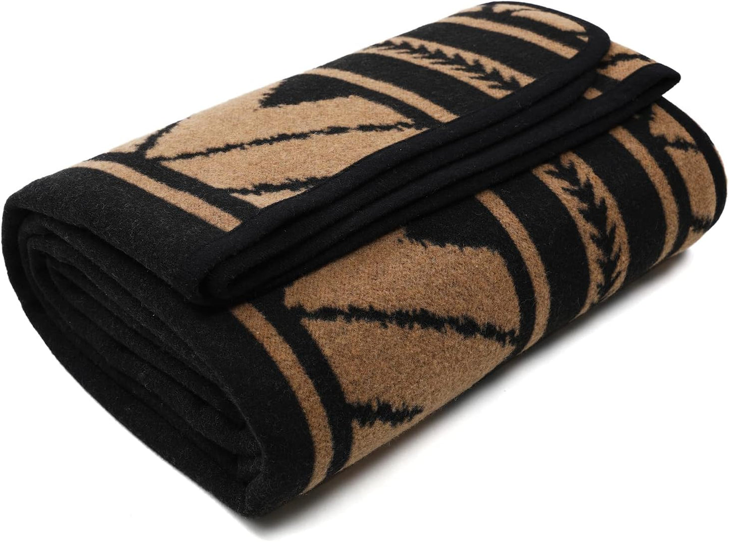 ACUSHLA Merino Wool Camp Blanket - Soft Warm Thick Outdoor Throw