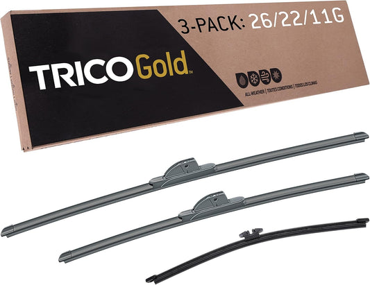 TRICO Gold All-Weather Wiper Blade Kit for 2011-2019 Ford Explorer