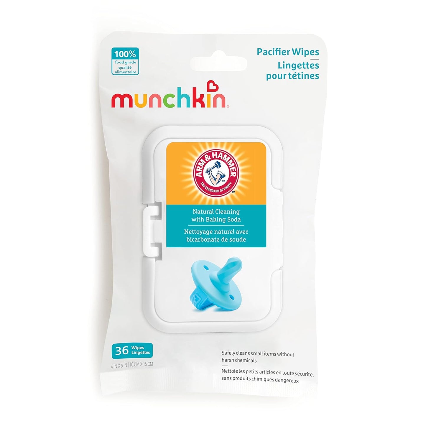 Safely Clean Essentials with Munchkin Wipes