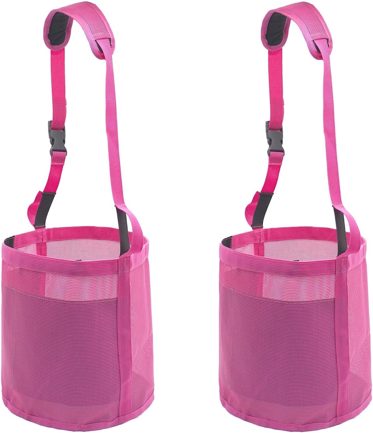 Heavy Duty Mesh Horse Feed Bag with Adjustable Strap and Comfort Pad