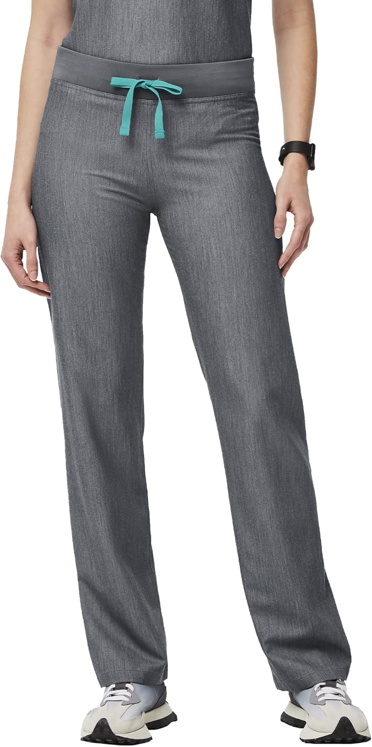 FIGS Livingston Basic Scrub Pants for Women with Yoga Waistband