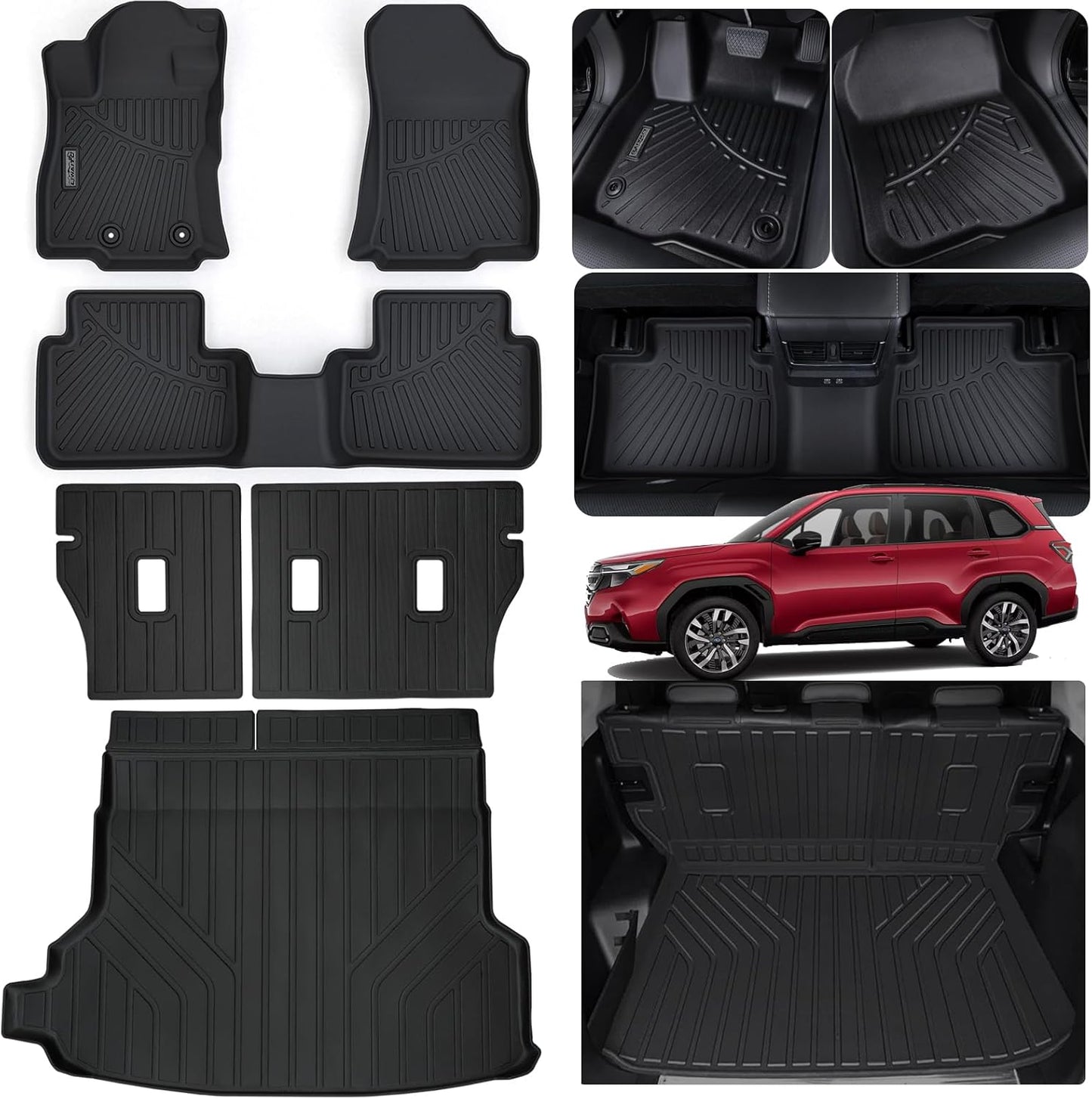 Custom Fit Floor Mats for 2025 Subaru Forester All Weather Use