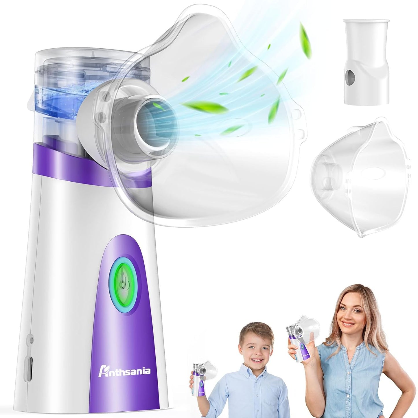 Anthsania Portable Nebulizer: Travel & Home Use