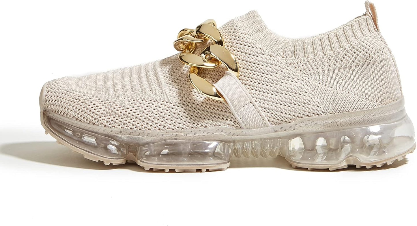 LUCKY STEP Women Air Cushion Sneakers for Comfort and Style