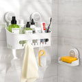 Instantly Organize with LUXEAR Shower Caddy Duo