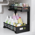 Under Sink Storage Organizer with Elegant Mesh Design for Home