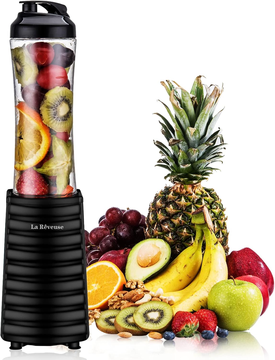 La Reveuse 300W Smoothies Blender & Portable Sports Bottle