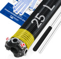 Left Hand Wind Black Cone 2ft Garage Door Torsion Spring - Complete