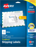Avery Shipping Address Labels Inkjet 3-1/2 x 5 - Strong Permanent Hold