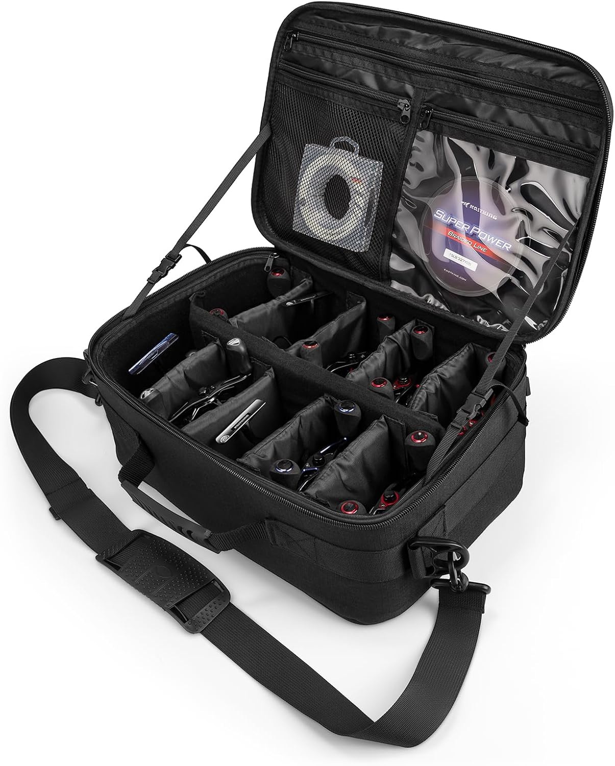 KastKing Fishing Reel Case - Customizable Protection