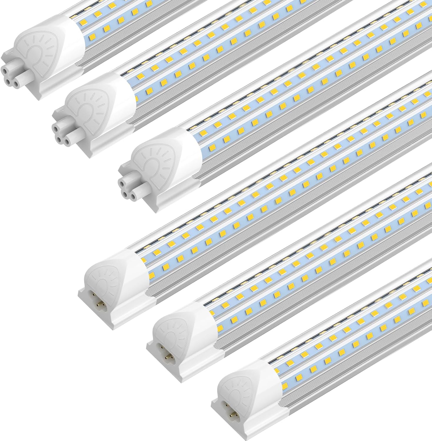 CNSUNWAY 4FT LED Shop Light - Super Bright D Shape Design