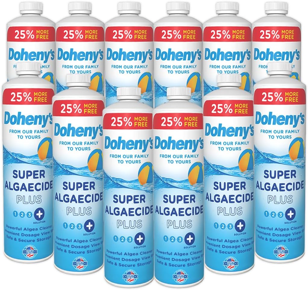 Doheny's Super Algaecide Plus: Pro-Grade Algae Control Solution