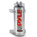 Pyle 3.2 Farad Digital Power Capacitor - Stabilizes Car Audio Power