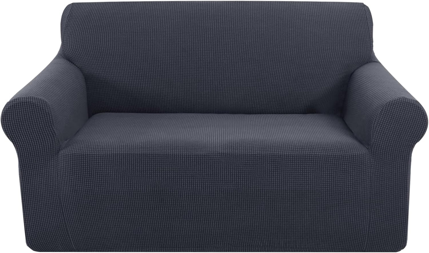 U-NICE HOME Loveseat Cover Stretch Couch Cover for 2 Cushion