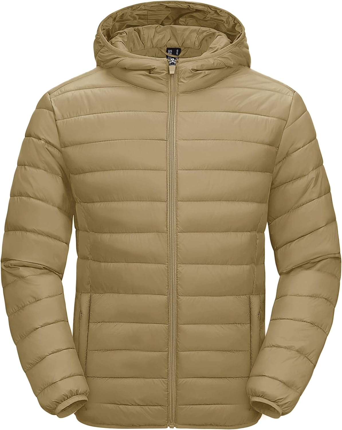 MAGCOMSEN Men's Lightweight Puffer Jacket for Winter Comfort